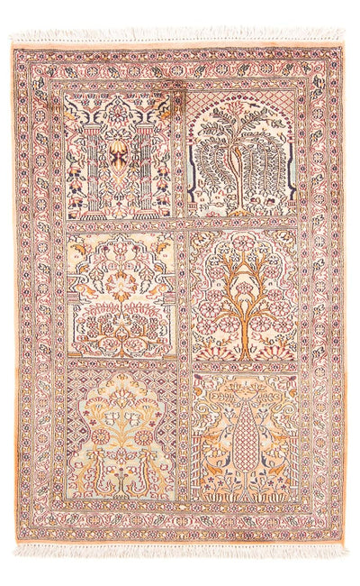 Kašmírské hedvábí Koberec 79x119cm - Orientální koberec