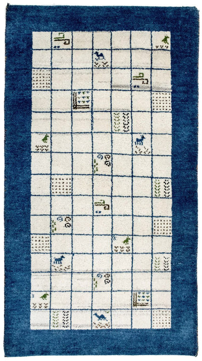 Indo Gabbeh Koberec 92x162cm - Vlněný koberec
