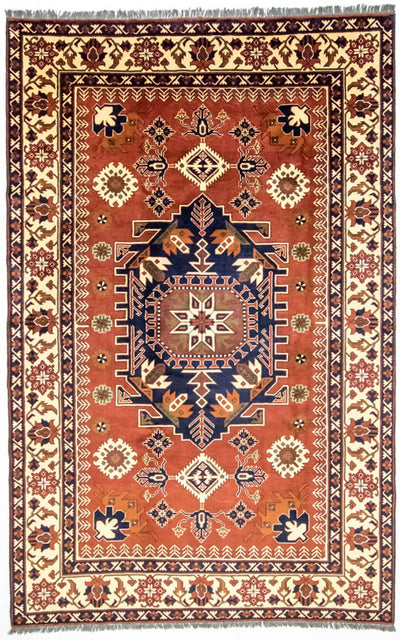 Hatchlu Koberec 203x313cm - Orientální koberec - rezavá