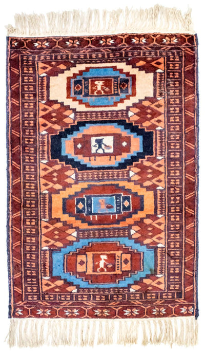 Afghánský koberec 46x69cm - Orientální koberec