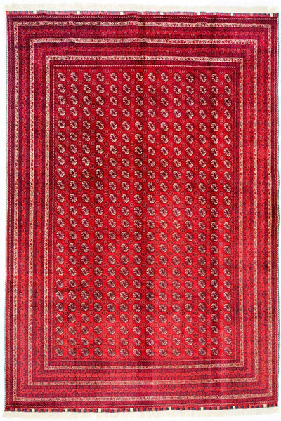 Bukhara Koberec 195x300cm - Orientální koberec - červená