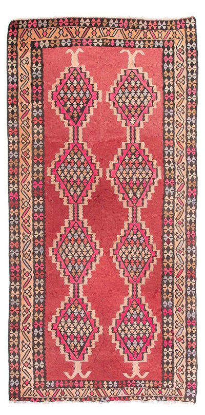 Starý kilim Koberec 185x380cm