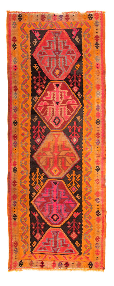 Starý kilim Koberec 142x355cm