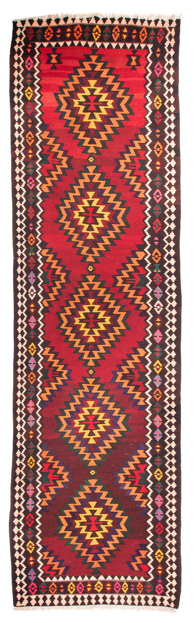 Starý kilim Koberec 124x440cm
