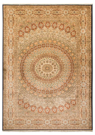 Kašmírské hedvábí Koberec 197x287cm - Orientální koberec