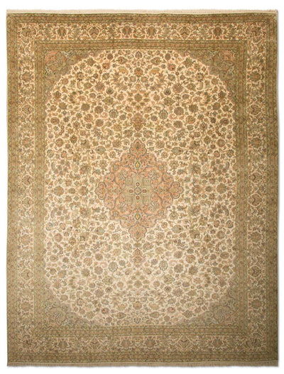 Kašmírské hedvábí Koberec 243x335cm - Orientální koberec