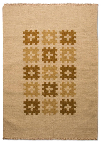 Moderní kilim Koberec Erana - Vlněný koberec