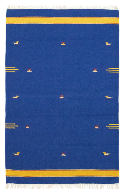 Moderní kilim Koberec 120x180cm - Vlněný koberec