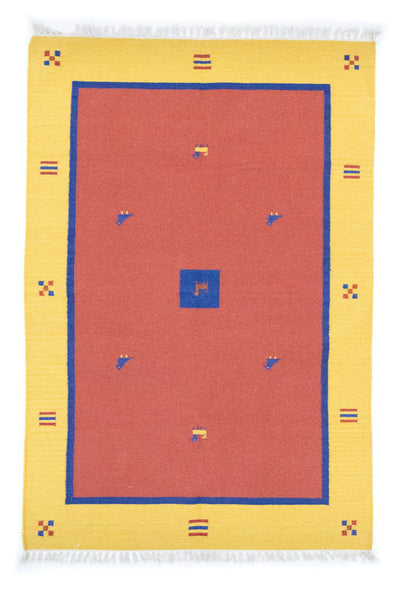 Moderní kilim Koberec 140x200cm - Vlněný koberec