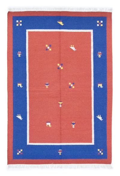 Moderní kilim Koberec 140x200cm - Vlněný koberec