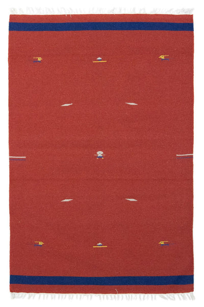 Moderní kilim Koberec 120x180cm - Vlněný koberec
