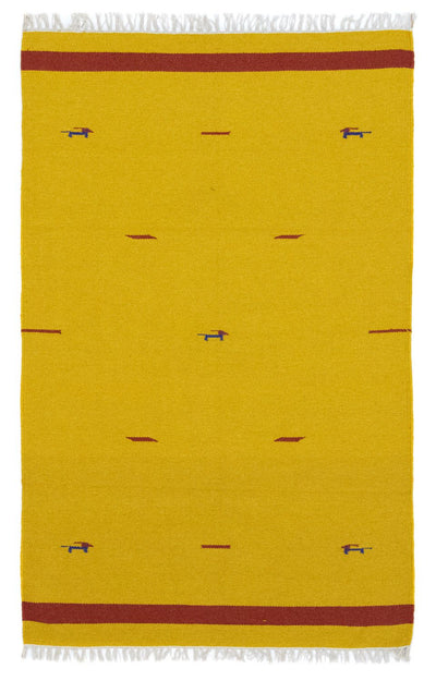 Moderní kilim Koberec 120x180cm - Vlněný koberec