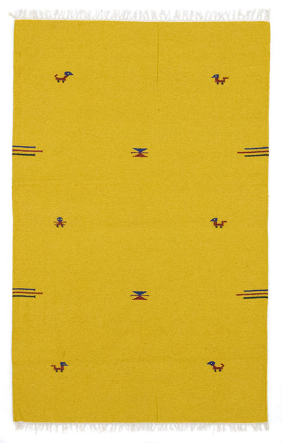 Moderní kilim Koberec 120x180cm - Vlněný koberec