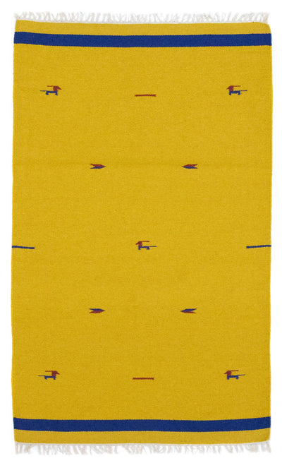 Moderní kilim Koberec 120x180cm - Vlněný koberec