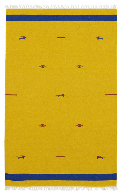 Moderní kilim Koberec 120x180cm - Vlněný koberec
