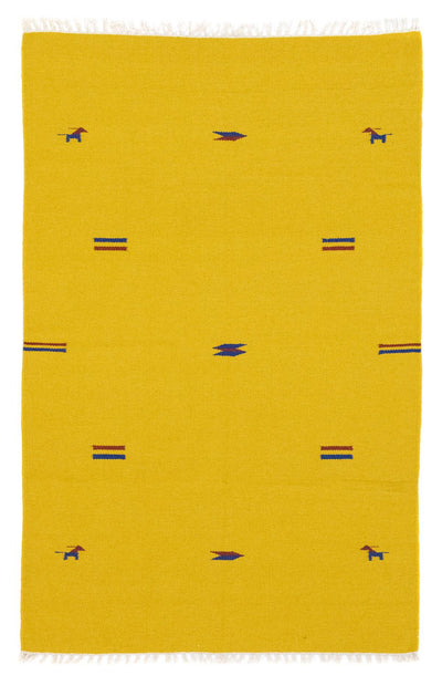Moderní kilim Koberec 120x180cm - Vlněný koberec