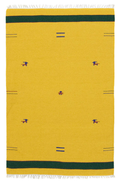 Moderní kilim Koberec 120x180cm - Vlněný koberec