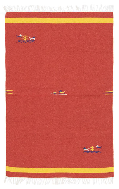 Moderní kilim Koberec 120x180cm - Vlněný koberec