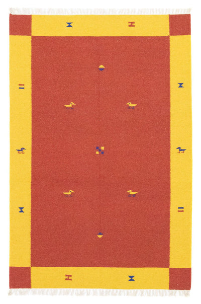 Moderní kilim Koberec 120x180cm - Vlněný koberec