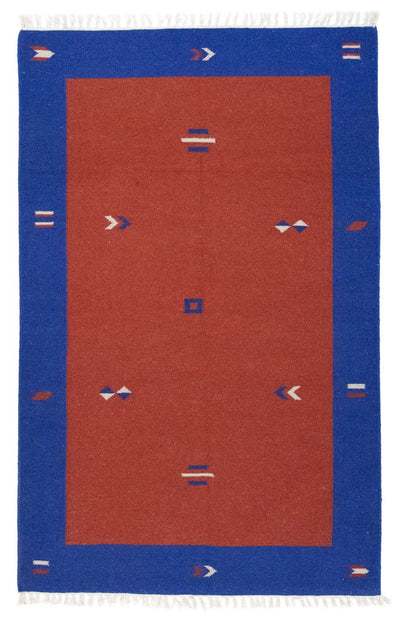 Moderní kilim Koberec 120x180cm - Vlněný koberec