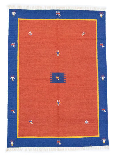 Moderní kilim Koberec 140x200cm - Vlněný koberec