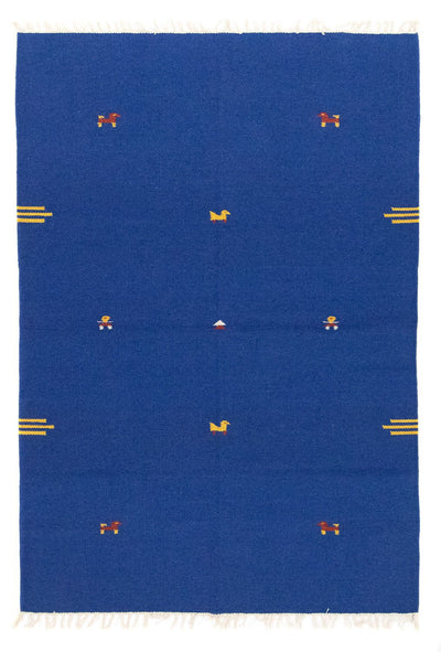 Moderní kilim Koberec 120x180cm - Vlněný koberec
