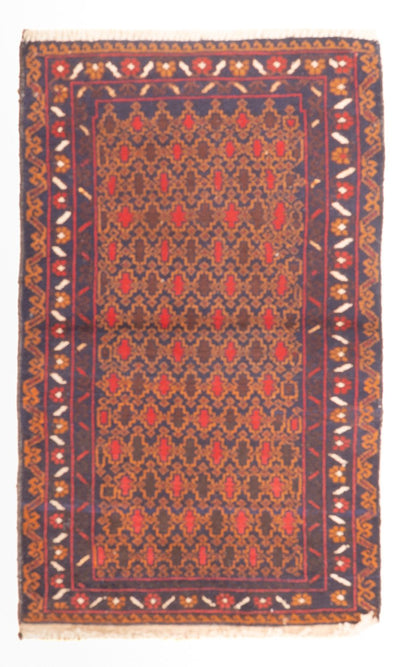 Balúčský koberec 71x131cm - Orientální koberec - vícebarevný