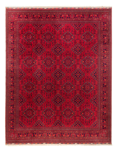 Afghánský koberec 297x396cm - Orientální koberec - červená