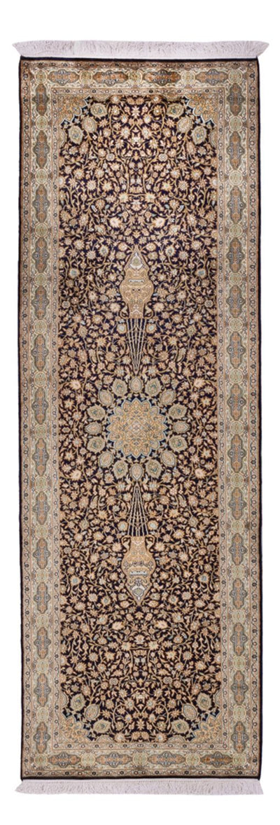 Kašmírské hedvábí Koberec 81x255cm - Orientální koberec