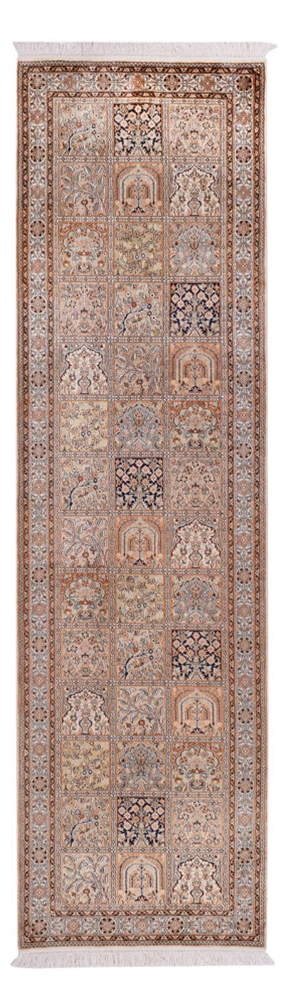 Kašmírské hedvábí Koberec 81x305cm - Orientální koberec