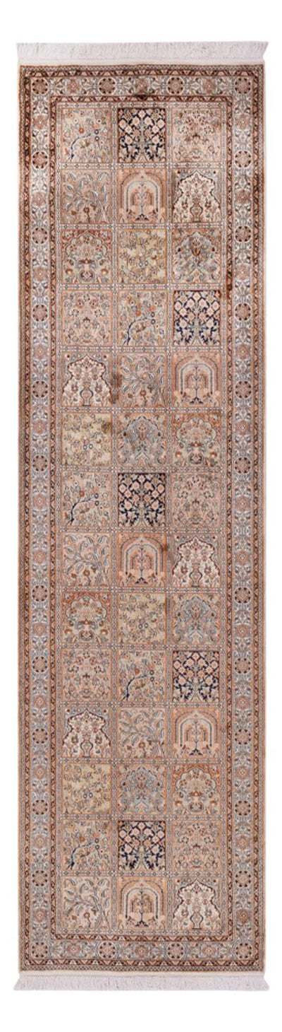 Kašmírské hedvábí Koberec 81x307cm - Orientální koberec