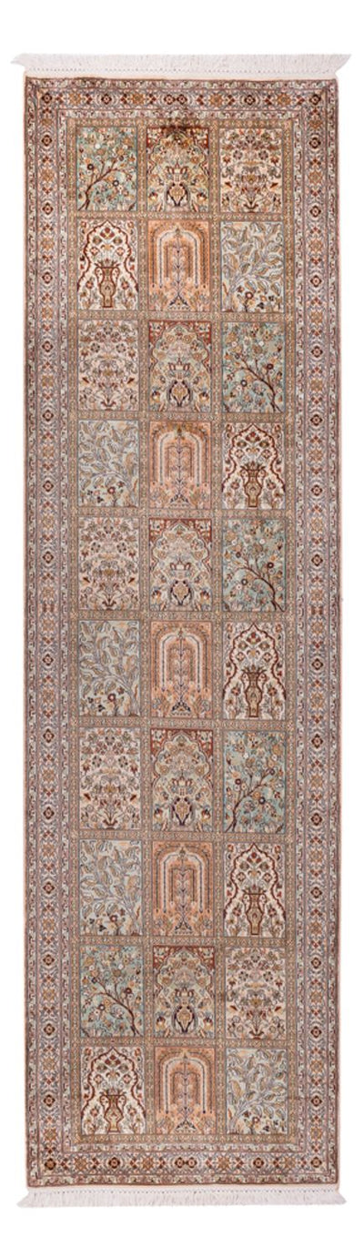 Kašmírské hedvábí Koberec 80x285cm - Orientální koberec