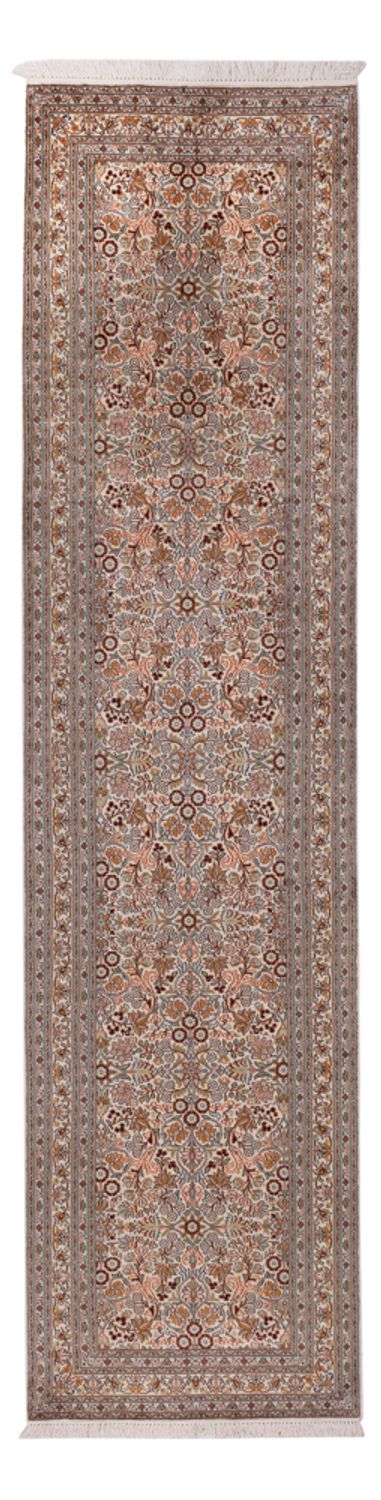Kašmírské hedvábí Koberec 79x338cm - Orientální koberec