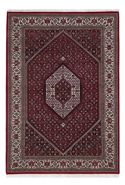 Indo Bidjar Koberec 127x183cm - Orientální koberec - tmavě béžová