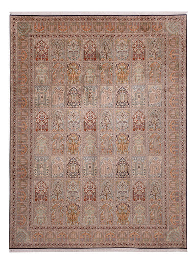 Kašmírské hedvábí Koberec 274x362cm - Orientální koberec