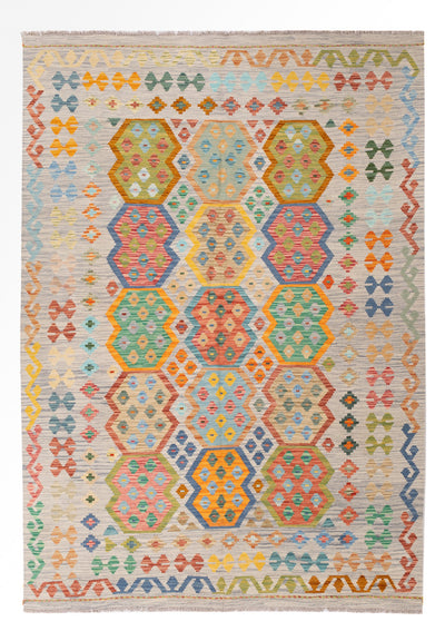 Kilim Maimana Koberec 181x255cm - Vlněný koberec