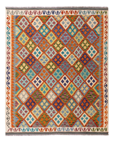 Kilim Maimana Koberec 158x197cm - Vlněný koberec