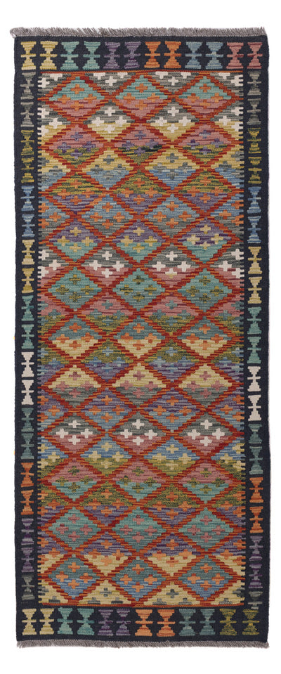 Kilim Maimana Koberec 82x198cm - Vlněný koberec