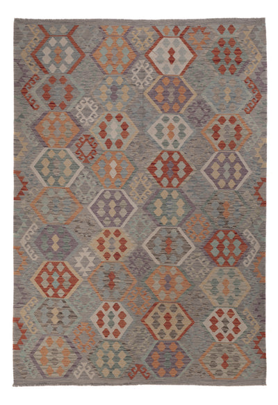 Kilim Maimana Koberec 203x294cm - Vlněný koberec - vícebarevný