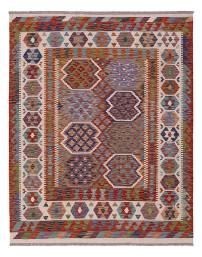 Kilim Maimana Koberec 158x195cm - Vlněný koberec