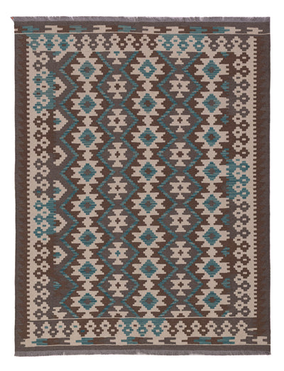 Kilim Maimana Koberec 147x190cm - Vlněný koberec