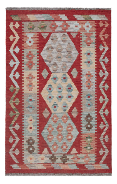 Kilim Maimana Koberec 80x120cm - Vlněný koberec - vícebarevný