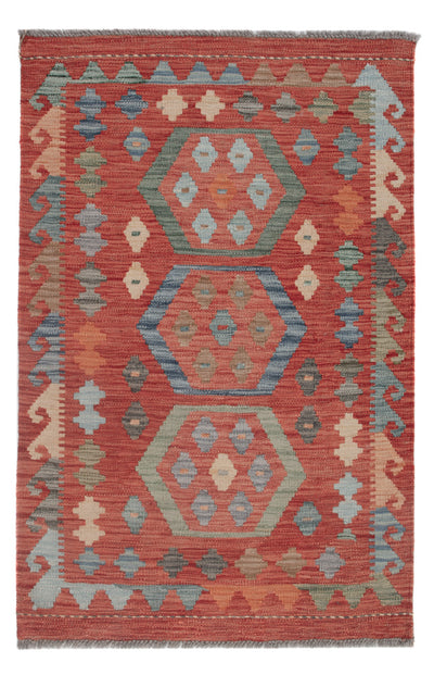 Kilim Maimana Koberec 80x124cm - Vlněný koberec - vícebarevný