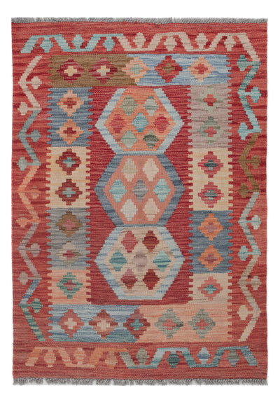 Kilim Maimana Koberec 81x114cm - Vlněný koberec - vícebarevný