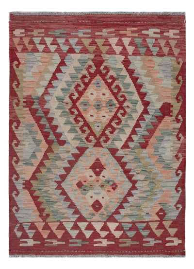 Kilim Maimana Koberec 87x113cm - Vlněný koberec - vícebarevný