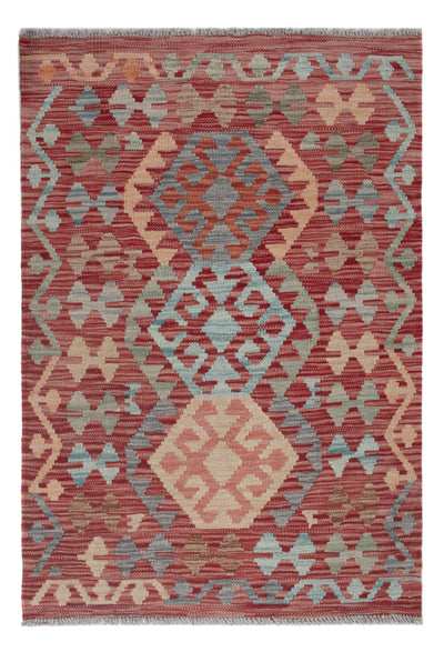 Kilim Maimana Koberec 81x117cm - Vlněný koberec - vícebarevný