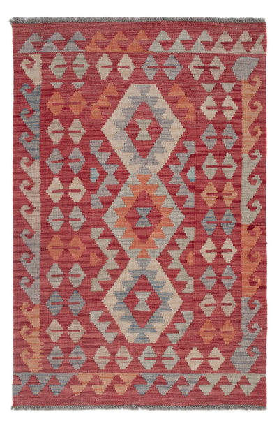 Kilim Maimana Koberec 82x119cm - Vlněný koberec - vícebarevný