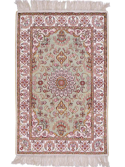 Čínské hedvábí Koberec 63x92cm - Orientální koberec