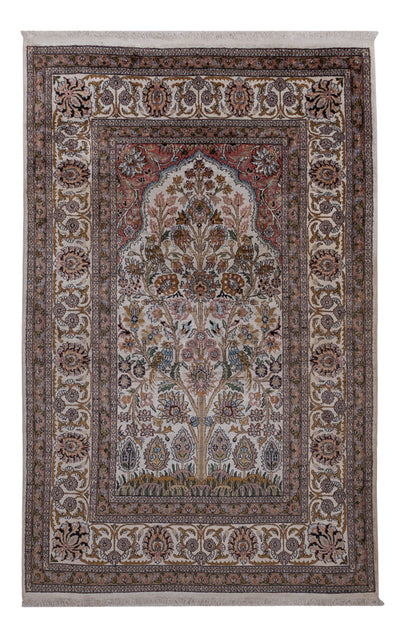 Kašmírské hedvábí Koberec 116x186cm - Orientální koberec