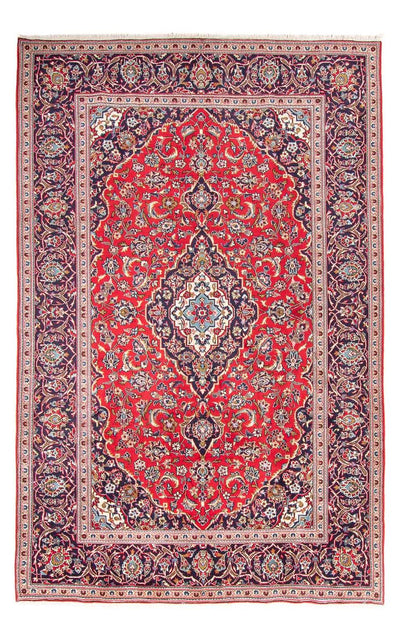 Kashan Koberec 195x307cm - Perský koberec - červená